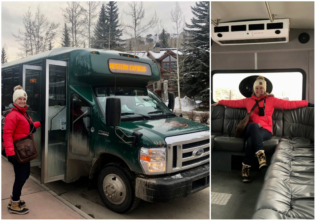 Gratis shuttleservice in Beaver Creek Colorado wintersportvakantie