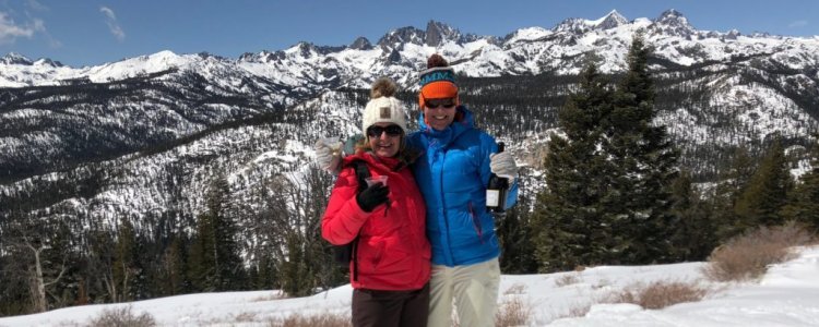 Skiën in Californie, puur sightskiing!