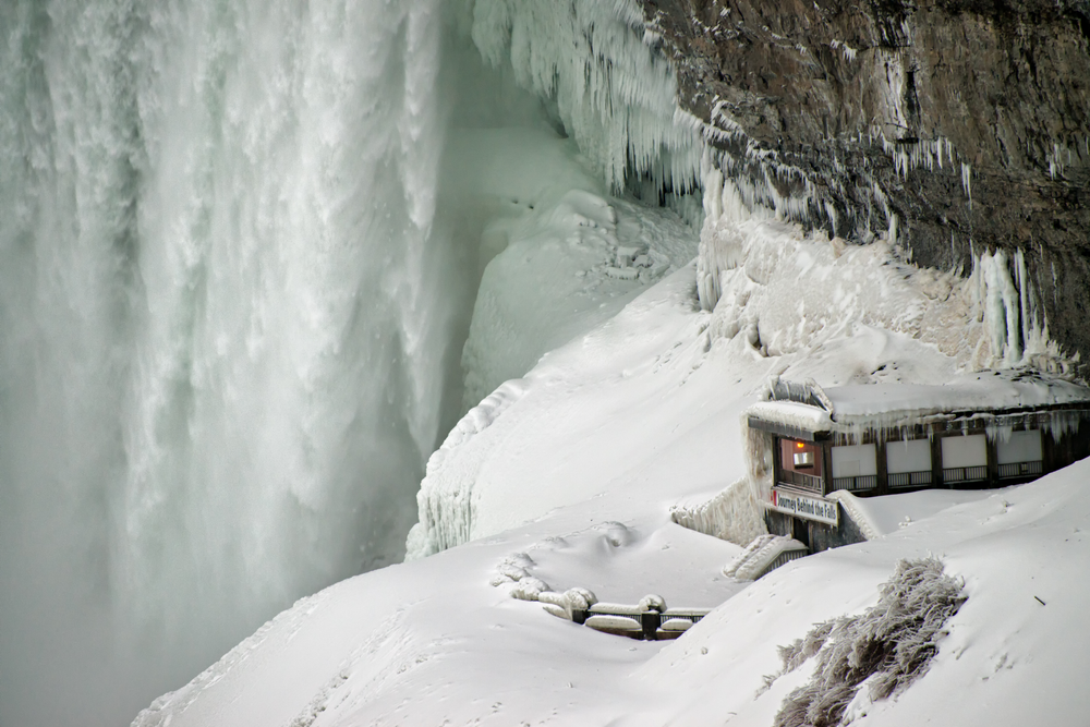 Niagara Falls bestaan uit 3 watervallen: De Horseshoe Falls, de American Falls en Bridal Veil Falls