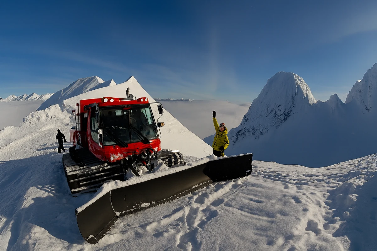 Wintersport in Canada of Amerika, leer de skitermen voor je skivakantie zoals Catskiing