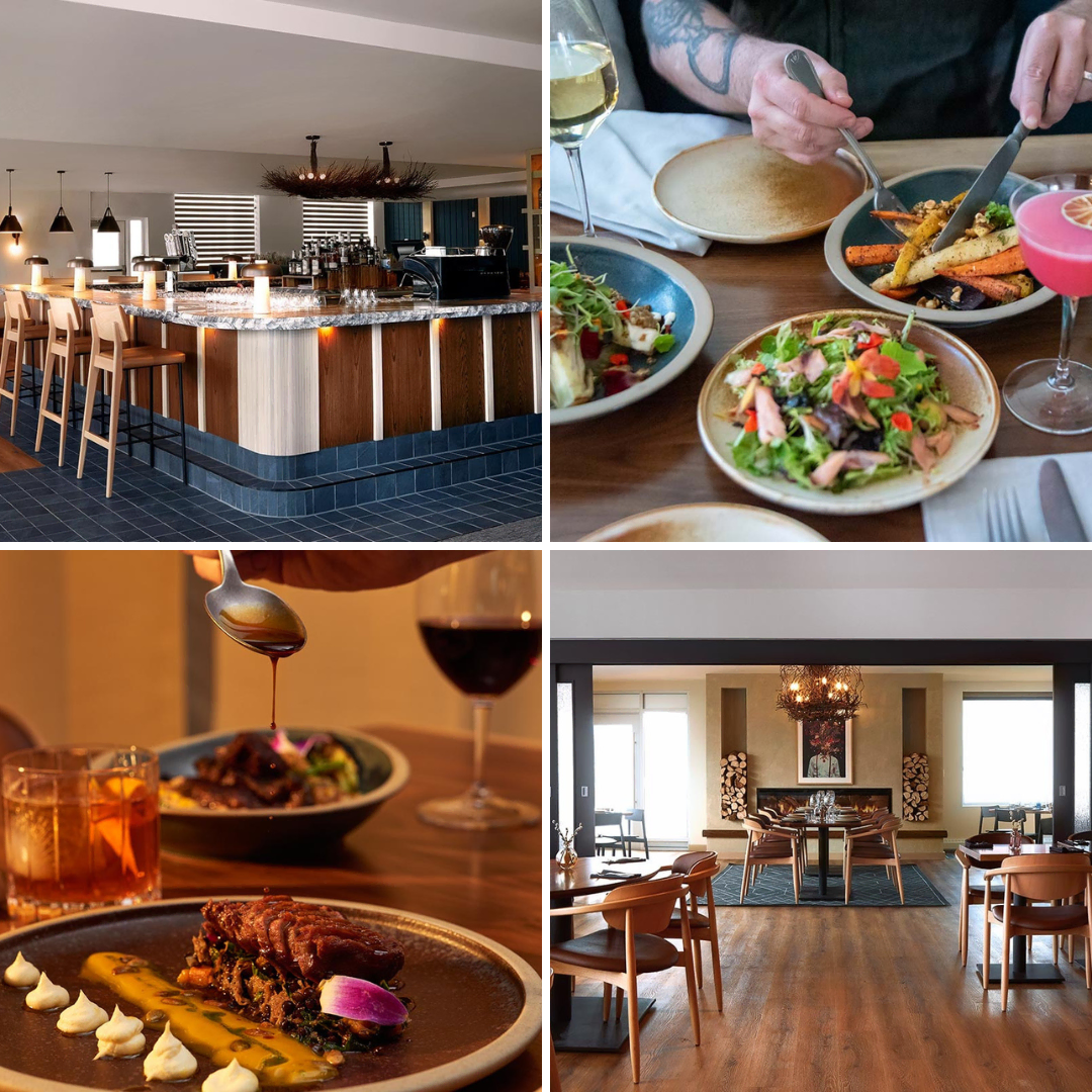 Restaurant Terra vind je in het Crimson Hotel in Jasper