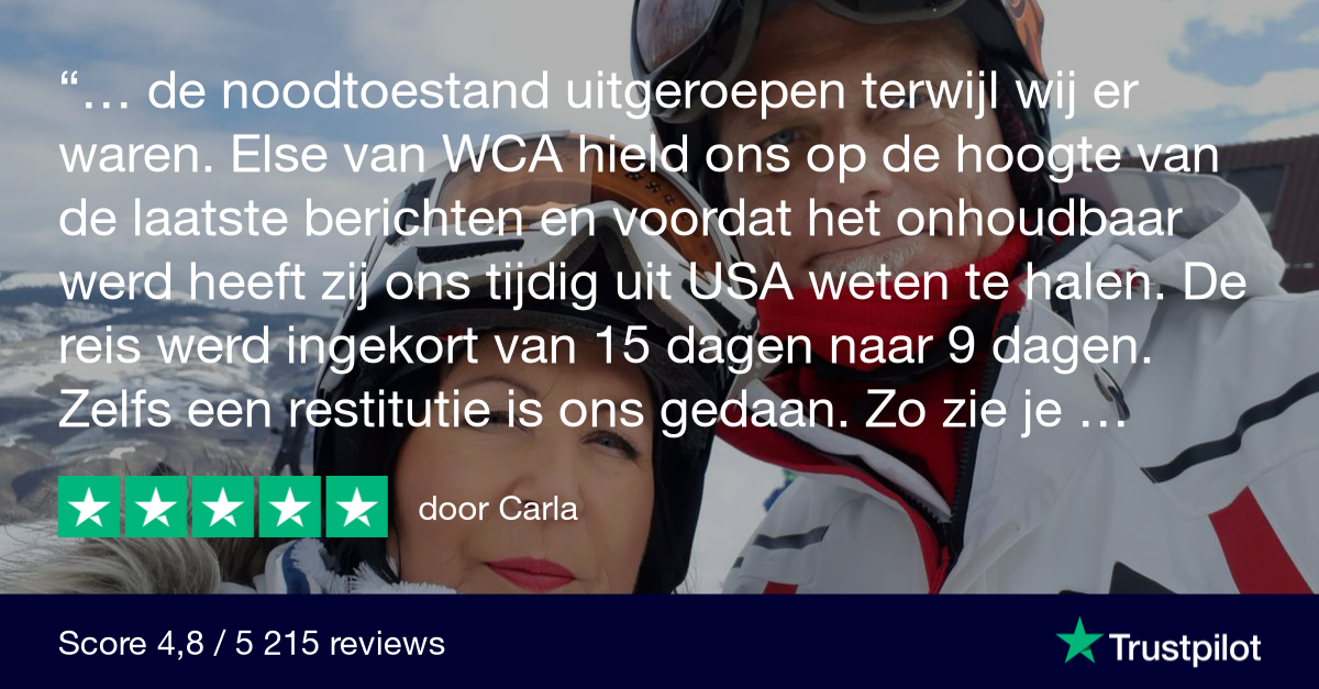 Review over WintersportCanadaAmerika en de repatriëring uit Amerika naar aanleiding van corona