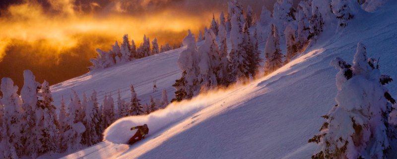 Vind typische Canadese Champagne poedersneeuw in o.a. Fernie, Kicking Horse en Kimberley