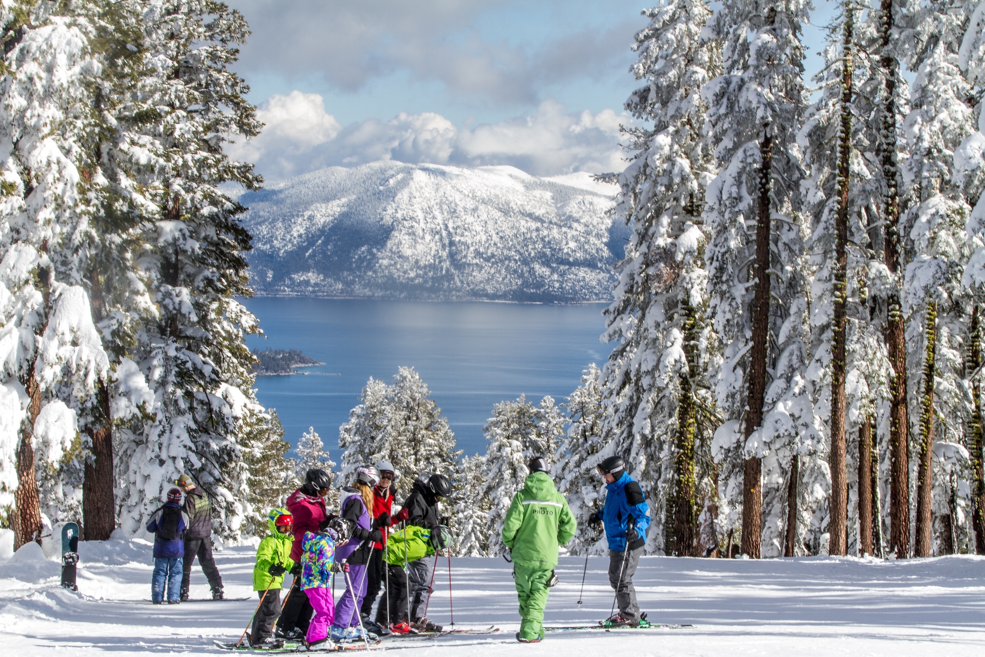 Met je gezin in Amerika skiën? Boek je skivakantie naar Heavenly in de staat Californië. 