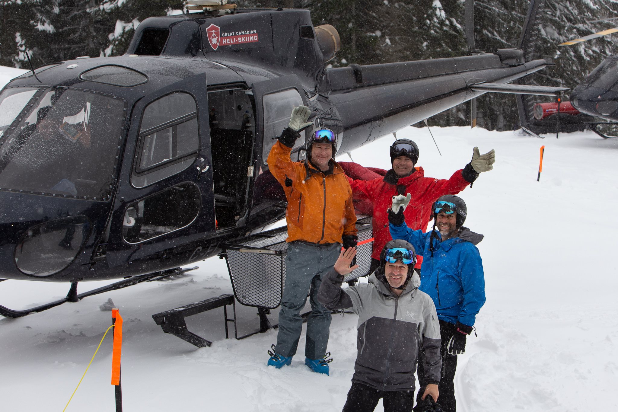 Best Day Ever met Great Canadian Heliski