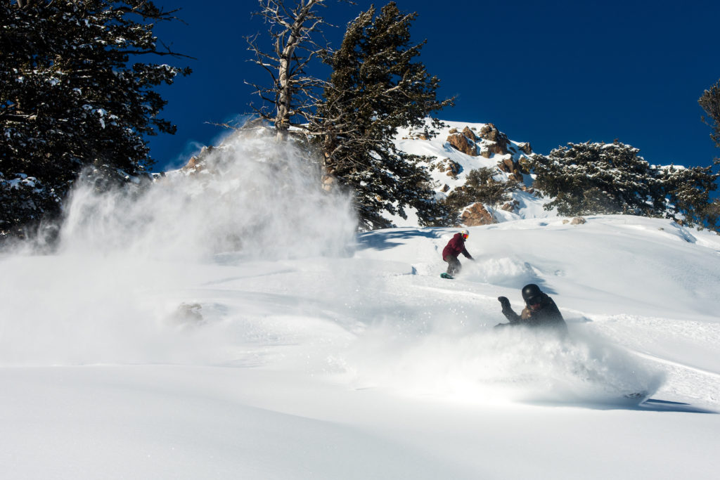 Powdermountain is een onbekend skigebied maar een van de grootste van Amerika