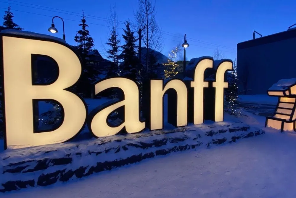 In Banff kun je volop genieten. Leuk dorp, geweldige restaurants en een fantastisch skigebied