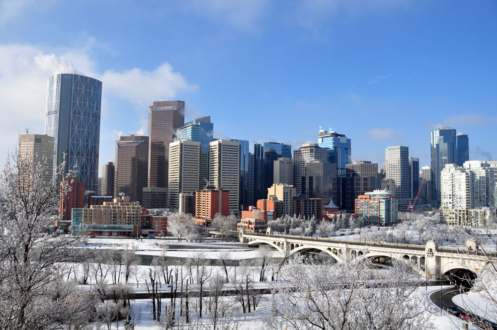 Bezoek in Calgary een ijshockey wedstrijd van de Calgary Flames in het Scotiabank Saddledome