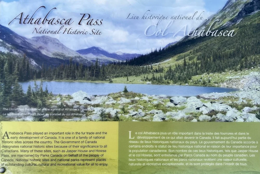 Athabasca Pass Lookout - Icefield Parkway