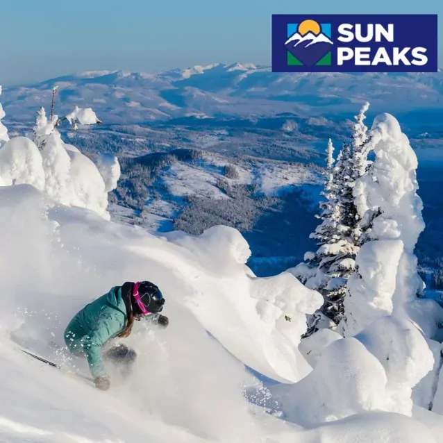 Vroegboekkorting liftpas Sun Peaks 1