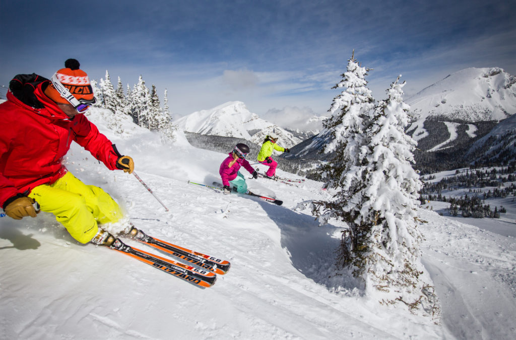 In Lake Louise weet je niet wat je ziet, het is zo prachtig dat je verliefd wordt op dit skigebied