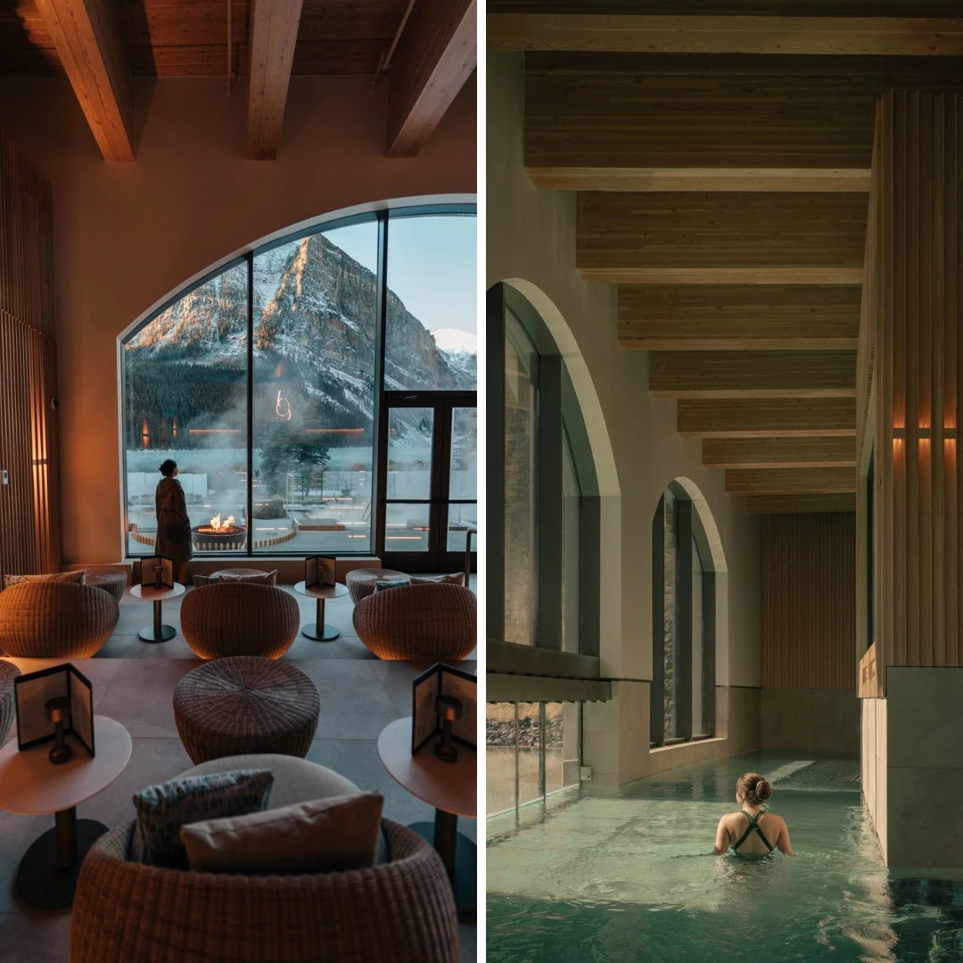 Dompel je onder in vitality-pools met variërende temperaturen