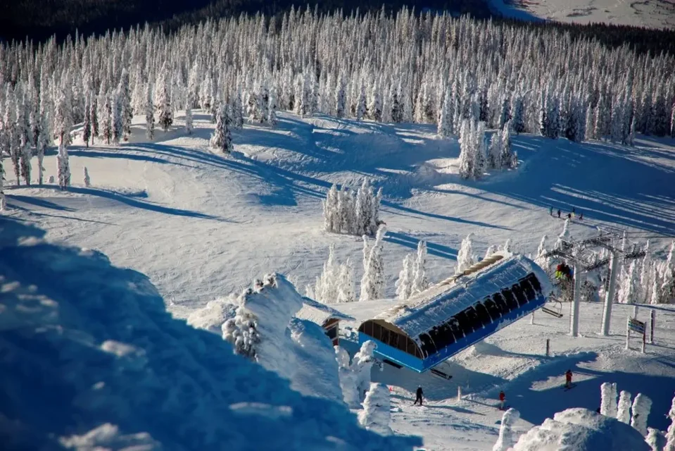 Skigebied Revelstoke in Canada Skigebied Revelstoke in Canada