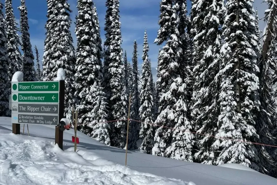 Skigebied Revelstoke in Canada Skigebied Revelstoke in Canada