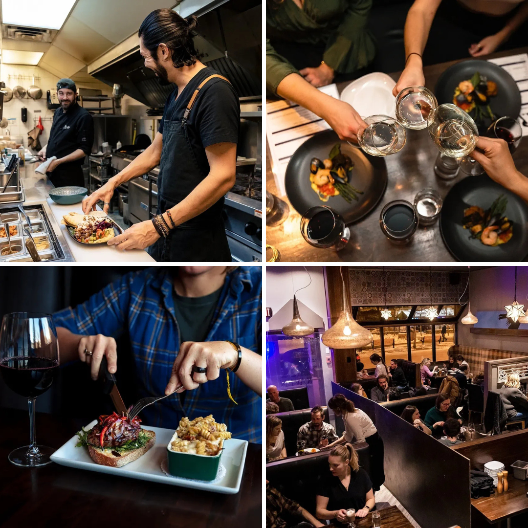 he Raven Bistro in Jasper combineert Canadese ingredi&euml;nten met mediterrane invloeden