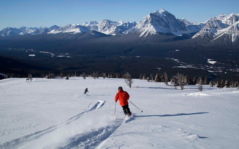 Het skigebied Jasper ligt in de provincie Alberta en op zo'n 3,5 uur rijden van de stad Edmonton