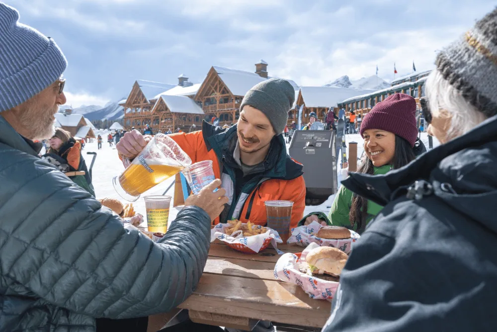 Zoek in Lake Louise een fijne plek om te eten