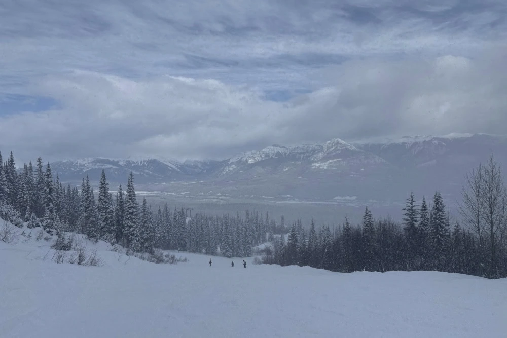 Fernie is een uitstekend skigebied met veel mogelijkheden