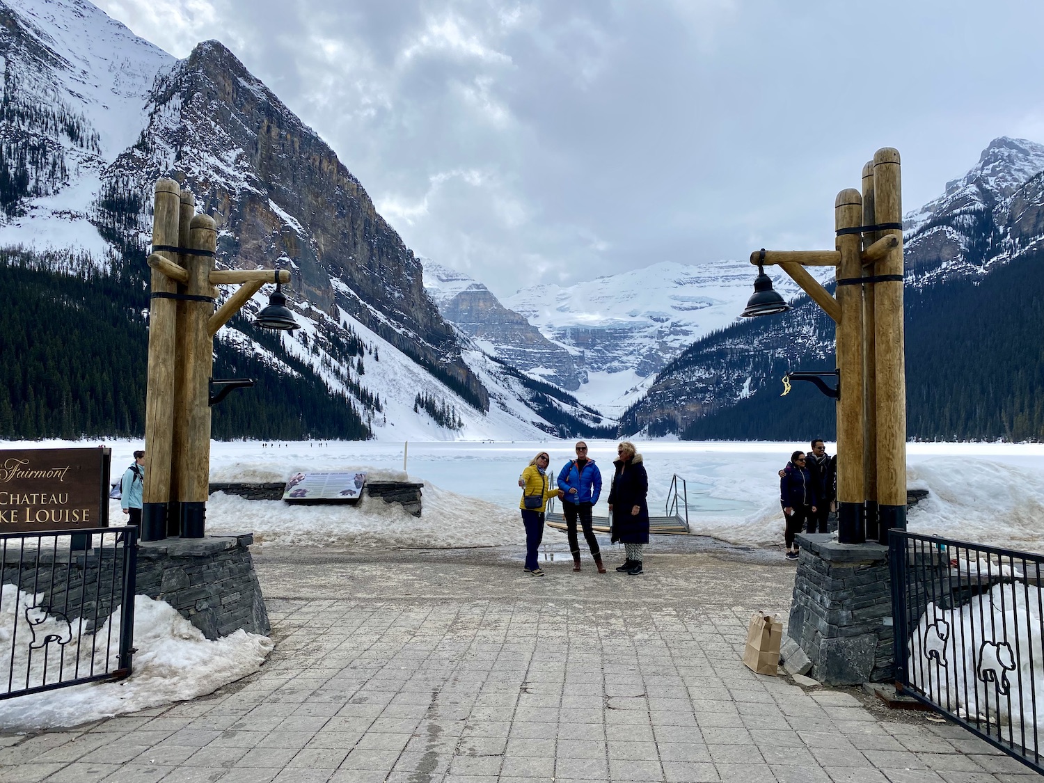 Lake Louise, eindpunt van de Icefield Parkway