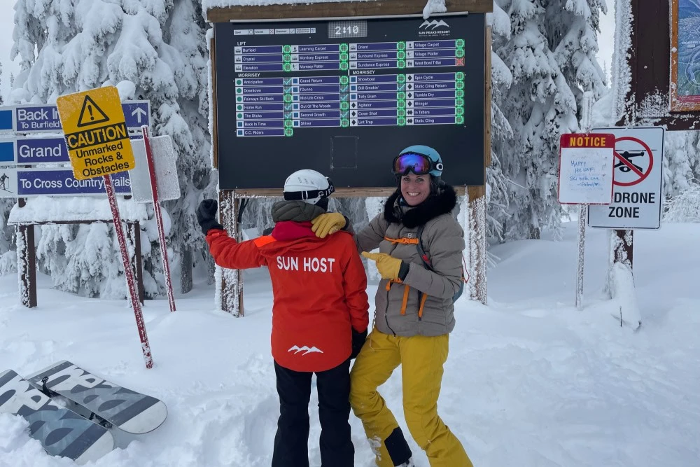 Kies voor een gratis rondleiding met een mountainhost in Noord-Amerika