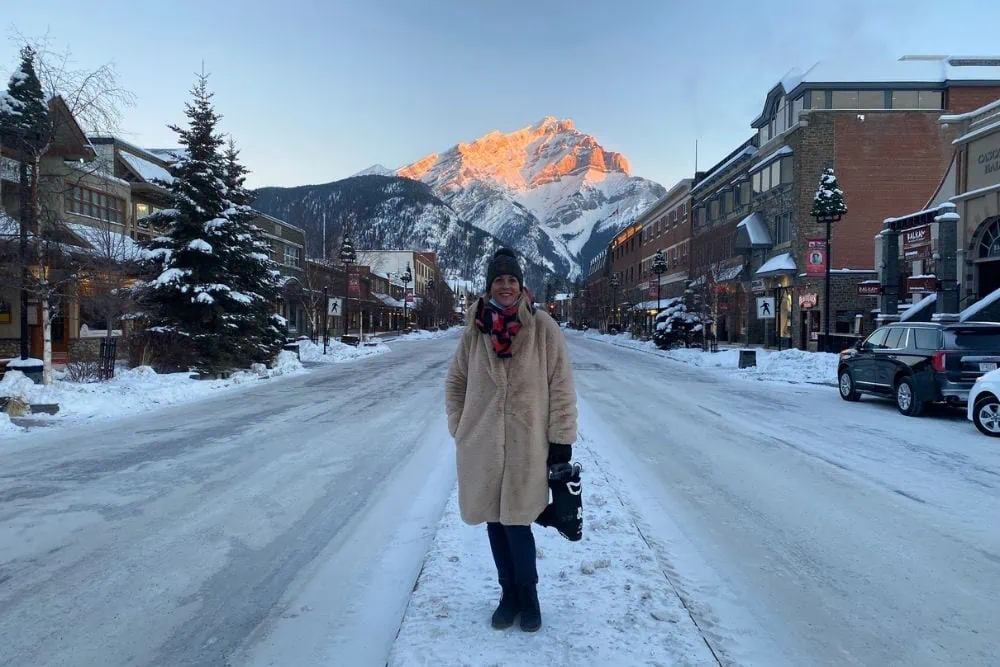 Else van WintersportCanadaAmerika in Banff, Alberta Canada