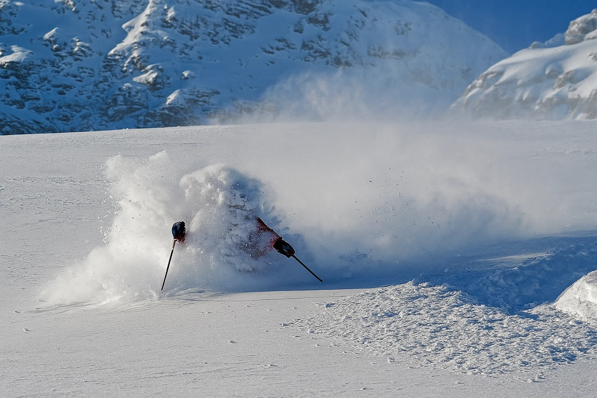 Wintersport in Canada of Amerika, leer de skitermen voor je skivakantie zoals Champagne powder
