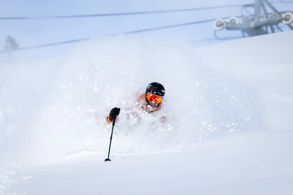 Poedersneeuw in Aspen Mountain credits Sam Ferguson