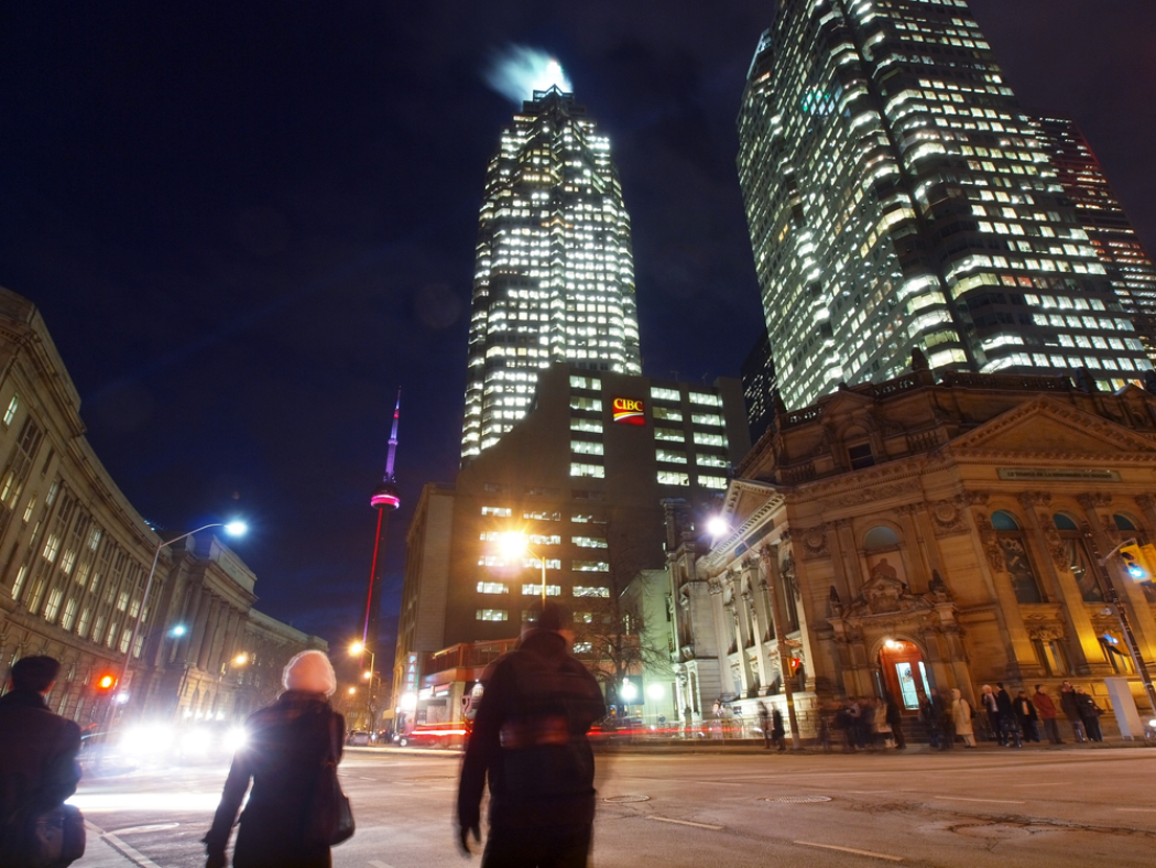 Toronto Eaton Centre winkel centrum en kantorencomplex Downtown Toronto