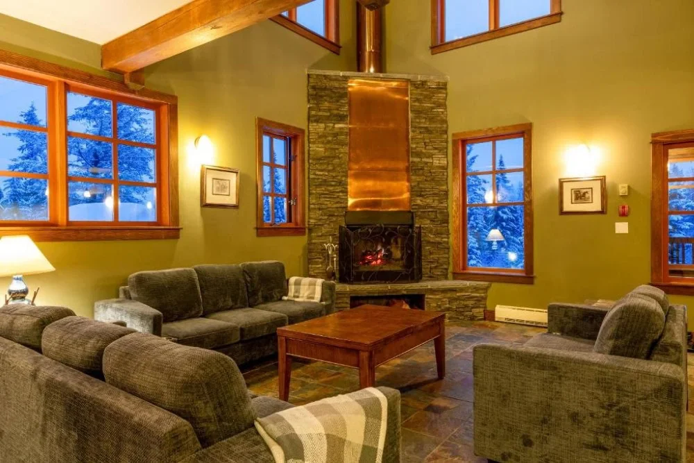 Kicking Horse - Copper Horse Lodge fireplace