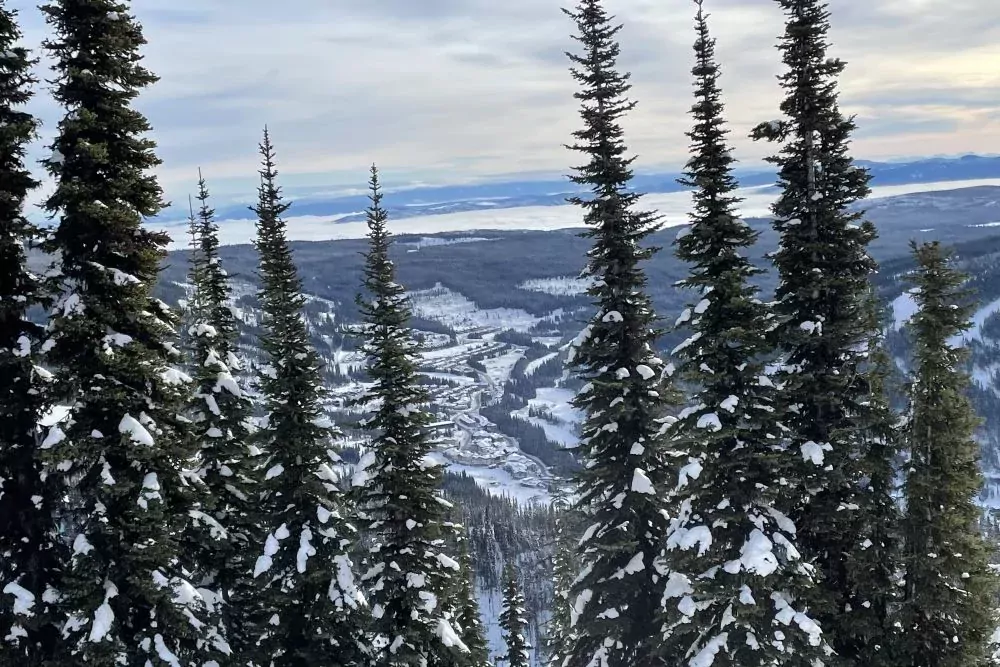 Skigebied Sun Peaks, Brits Columbia, Canada (robert molenaar)